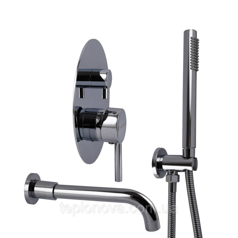 Смеситель для ванны встроенный Globus Lux LAZER Pro  GLPR-202-00-SMART Черновцы - изображение 5