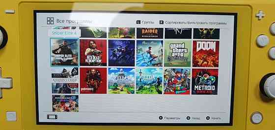 Нова Nintendo Switch Lite + Micro SD 256Gb + 25 ігор. Харків