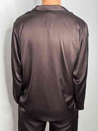 Мужская пижама шелк Шоколадный XL Харьков