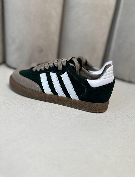 Olli Кроссовки женские OLLI смарагд замша натуральная низкий ход 37р.-24см. (T-1-21413) Коломыя - изображение 3