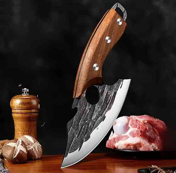 Нож для кемпинга и природы 19 см нержавеющая сталь коричневый Киев