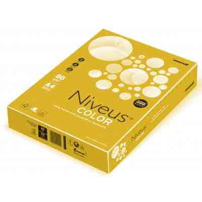Папір Mondi Niveus COLOR intensive Yellow A4, 80g, 500sh (A4.80.NVI.CY39.500) Вінниця