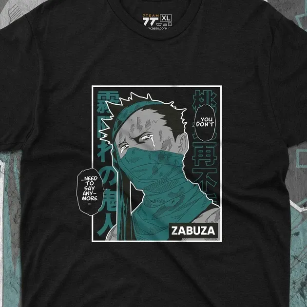 Футболка для підлітка хлопчика з принтом Наруто Забуза Розмір 160 Anime10337 Дніпро - фото 4