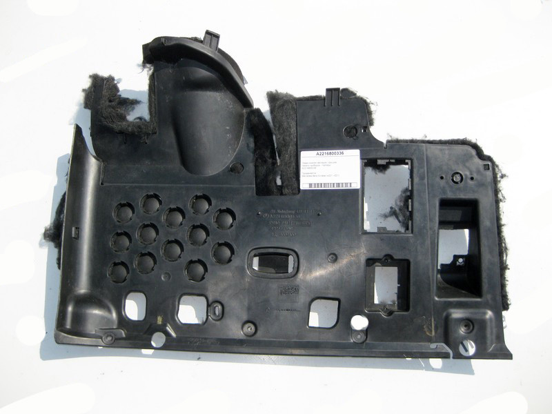 Mercedes-Benz  A2216800336 Ліва нижня накладка - кришка панелі приладів торпеди S-Class W221 Одеса - фото 1