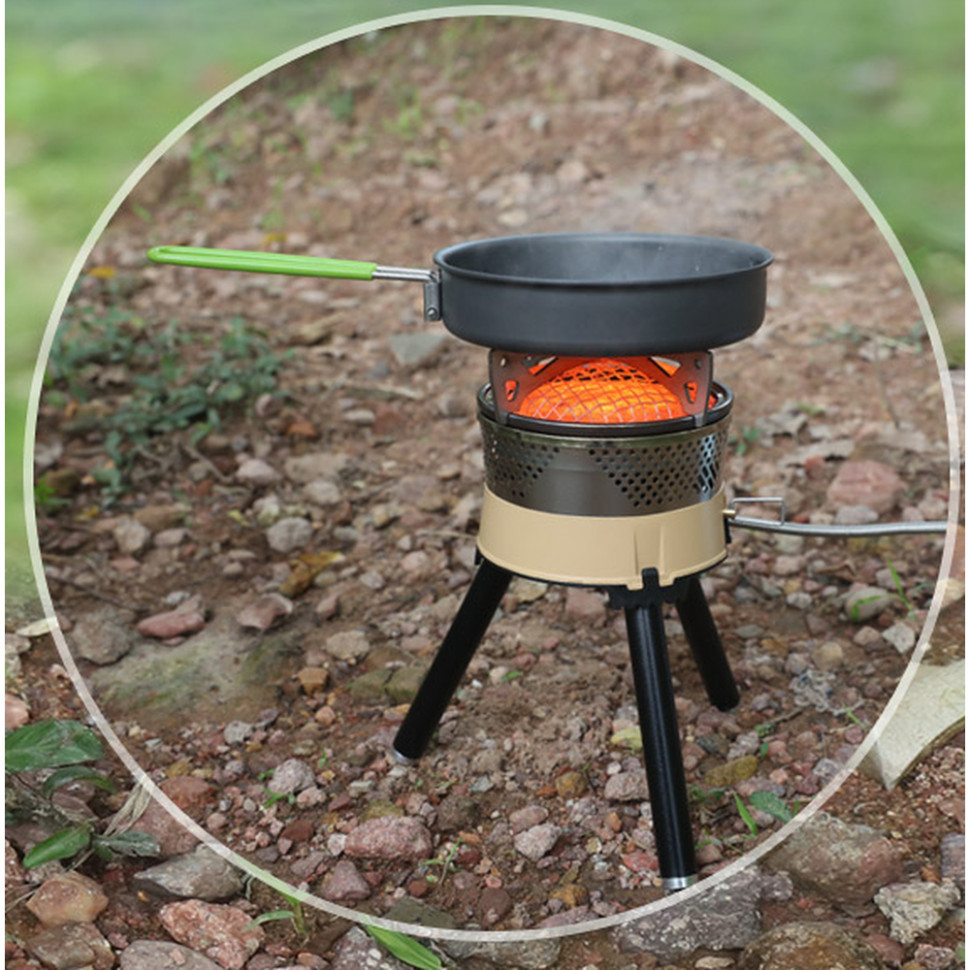 Набор туристической посуды (кастрюля + сковородка) BRS-TS19B, 1,7л, алюминий Киев - изображение 7