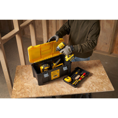 Ящик для инструментов Stanley ESSENTIAL, 482 х 254 х 250 мм (19"), пластиковый (STST75787-1) Винница - изображение 5