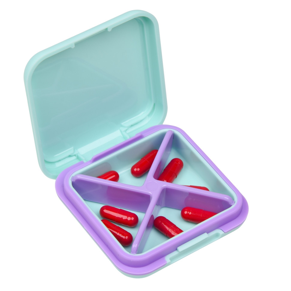 Кейс для капсул Fitseven UZSPACE TP005ML, м’ятний з лавандовим Вінниця - фото 4