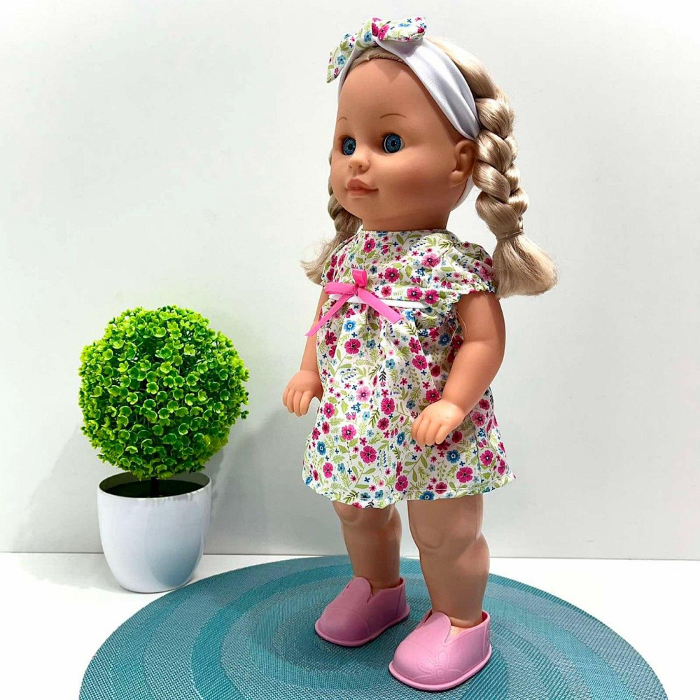 Лялька з коляскою та малюком Даринка, що розмовляє українською мовою, ходить співає пісні 40см (M 6195 I UА) Чернігів - фото 9