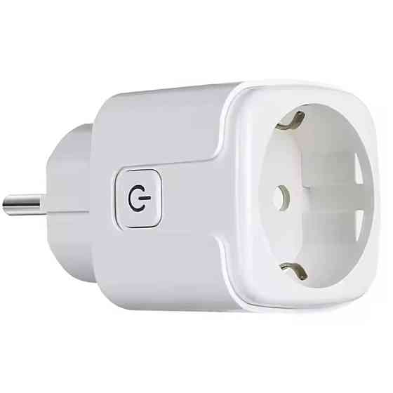 Розумна WIFI розетка з лічильником 16А, 3300Вт, Tuya Smart / Смарт розетка / Дистанційна вайфай розетка Київ