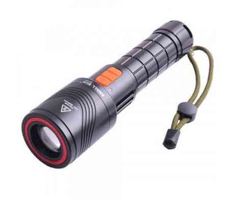 Ліхтар ручний Small Sun ZY-K4-T6 електро-zoom + ЗУ220В/12В (2х18650) 5 режимів Вінниця