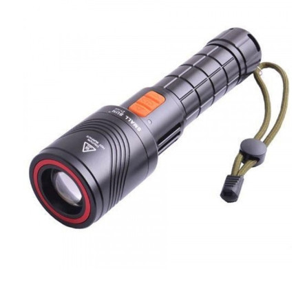 Ліхтар ручний Small Sun ZY-K4-T6 електро-zoom + ЗУ220В/12В (2х18650) 5 режимів Вінниця - фото 1