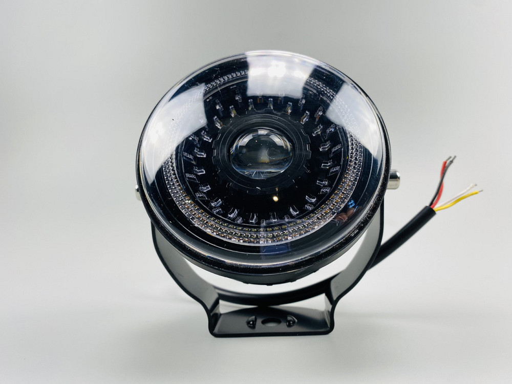 Фара протитуманна LED 30W з чітким світловим кордоном великою лінзою та габаритним світлом 8-80V Мукачево - фото 9