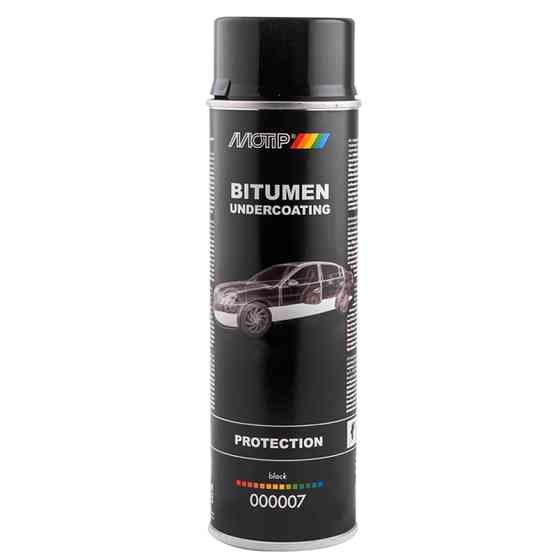 Очисник бітумних плям Motip Bitumen Undercoating чорна аерозоль 500мл Львів