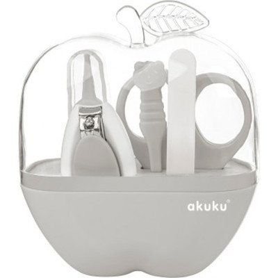 Детский маникюрный набор Akuku Якблоко, серый (A0473) Винница - изображение 2