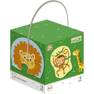 Пазл DoDo 2-3-4 элемента Дикие животные (300153) Винница - изображение 1