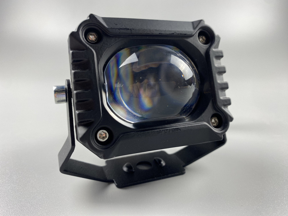 Фара-LED Квадрат 20W светодиодная дополнительная противотуманная led chip CREE 2525 с защитным кожухом Мукачево - изображение 10