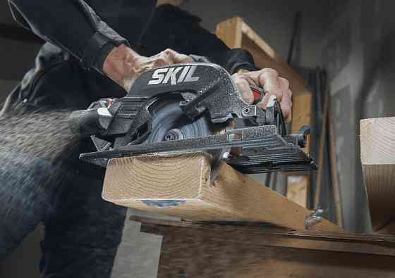 Пилка циркулярная бесщеточная аккумуляторная, SKIL 3571 CA XP + аккумулятор 4,0 Ah + зарядное устройство SW1E3571CA+BC1E3111AA Одесса