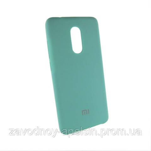 Xiaomi Redmi 5 мятний чохол Silicone Cover mint Одеса - фото 1