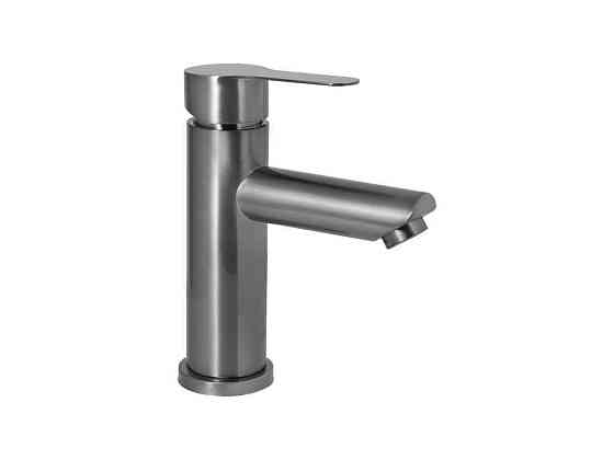 Смеситель на умывальник графит низкий Pure 001F (k35) BRIPUR001FGRP ТМ Brinex Киев