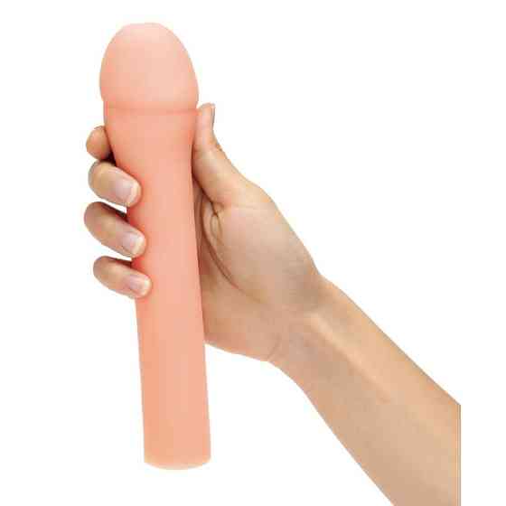 Насадка на пенис Size-Up Penis Extender гладкая, бежевая Sex Aura Киев