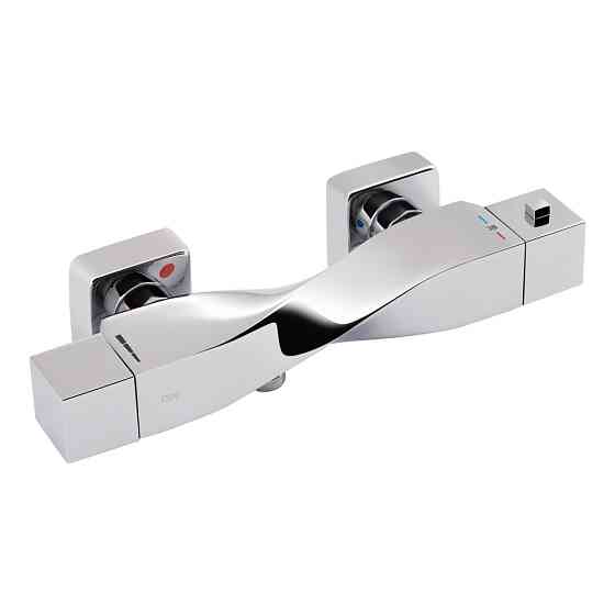 Змішувач для душу Qtap Zkrouceny термостатичний QTZKR40T105C Chrome Київ