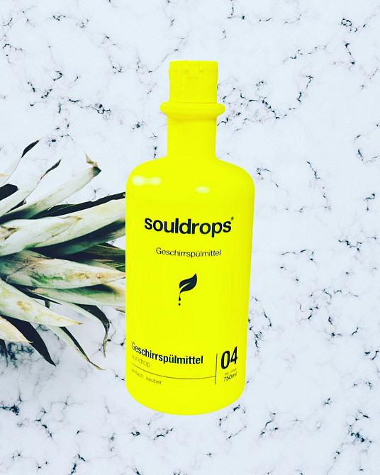 Екологічний концентрований засіб для миття посуду Souldrops Earthdrop, 750 мл Виноградів - фото 2