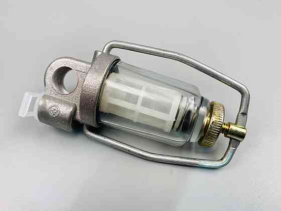 Фільтр універсальний багаторазовий скляна колба кріплення М14х1.5 мідна сітка нержавіюча сталь Мукачево