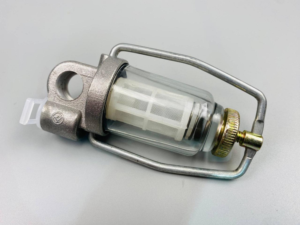 Фільтр універсальний багаторазовий скляна колба кріплення М14х1.5 мідна сітка нержавіюча сталь Мукачево - фото 6