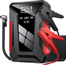 Rozrusznik awaryjny, pojemność 28000 mAh, sprężarka powietrza 150PSI, dwukierunkowe szybkie ładowanie, kompaktowa konstrukcja, Киев - изображение 1