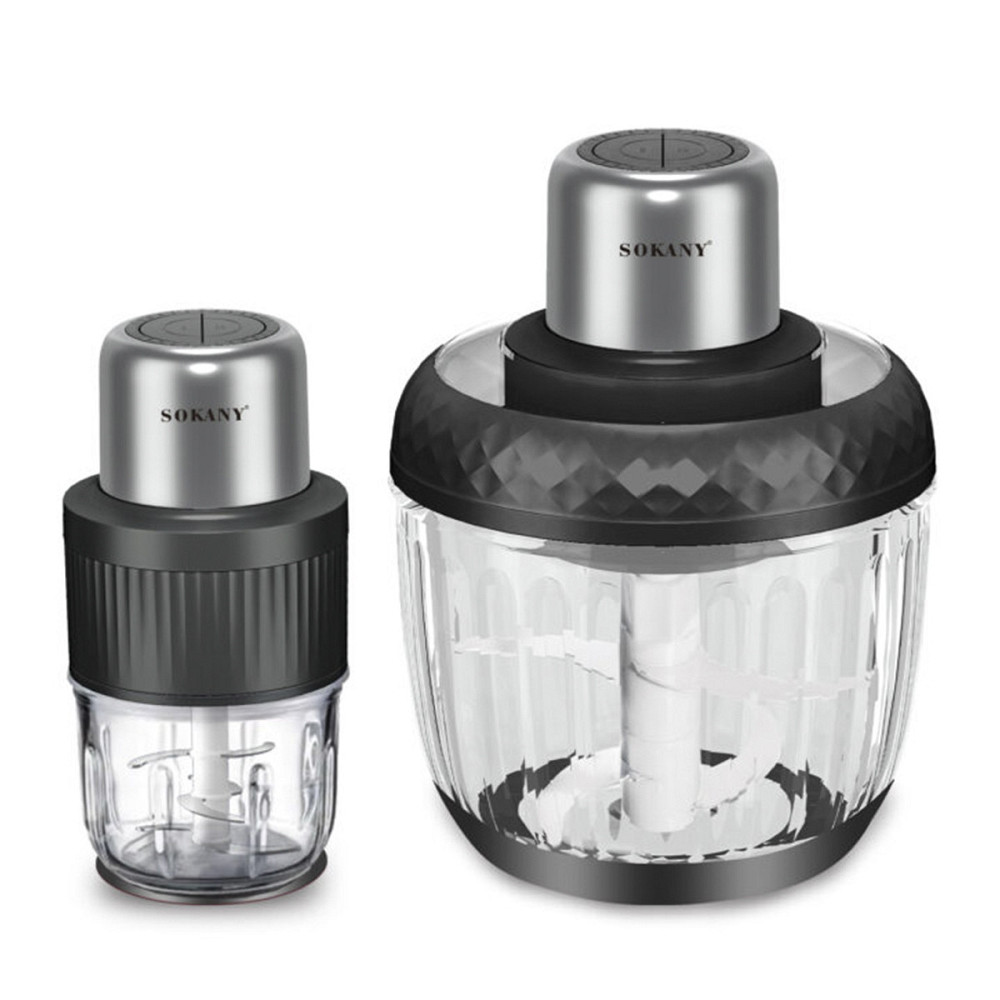 Чоппер измельчитель Sokany SKYM7032B 2в1 с чашами 0.5 и 1,5 литра 800 Вт Киев - изображение 1