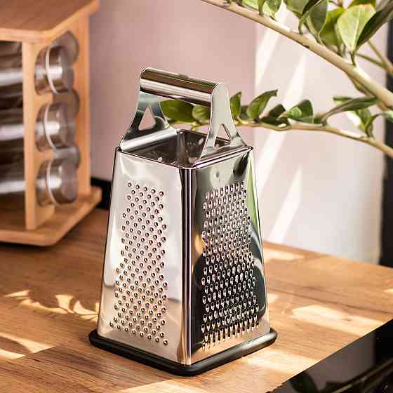 Универсальная терка для овощей и фруктов 13×13×24.5 (см) из нержавейки HP-8-14 Киев