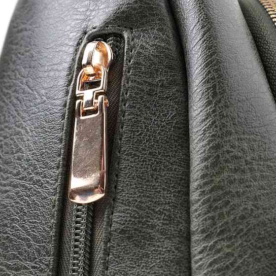 Удобная женская сумка с одной лямкой через плечо из экокожи Vintage 22756 Зеленый Киев