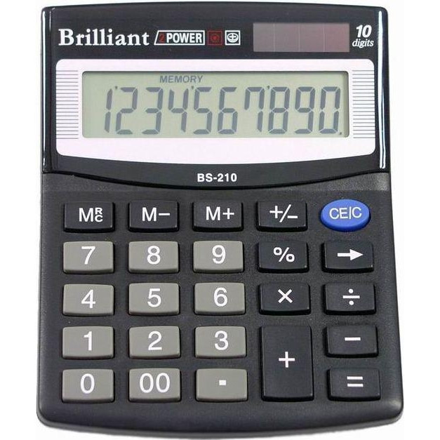 Калькулятор "Brilliant" BS-210 , шт Київ - фото 1