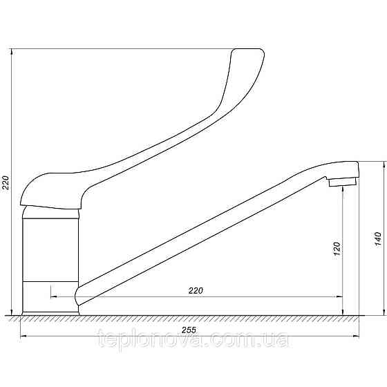 Смеситель для кухни TOPAZ CLINIC TCL-15033 Черновцы