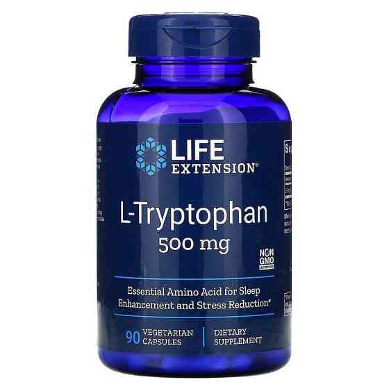 Триптофан (L-Tryptophan) 500 мг 90 капсул Київ