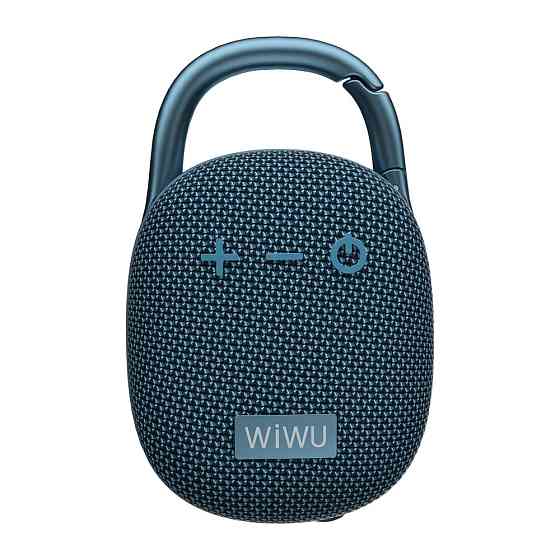 Портативная колонка WIWU H3 Clip Fun Portable 5W, IPX5, Blue Одесса