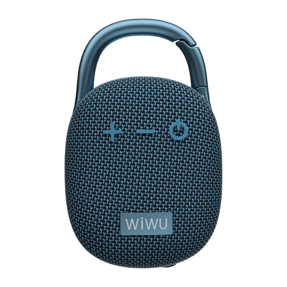 Портативная колонка WIWU H3 Clip Fun Portable 5W, IPX5, Blue Одесса - изображение 5