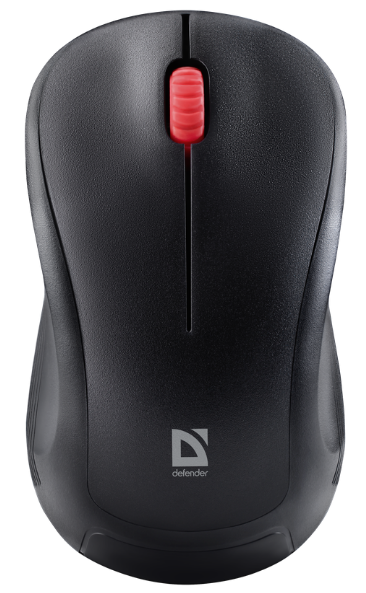 Миша Defender Bit MB-205 Wireless BLACK (52205) (6918402) Київ - фото 1
