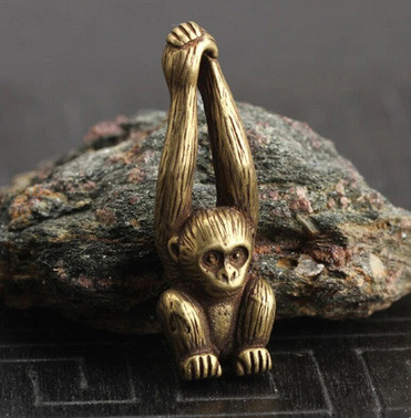 Фігурка із бронзи мініатюра Мавпа Київ - фото 1