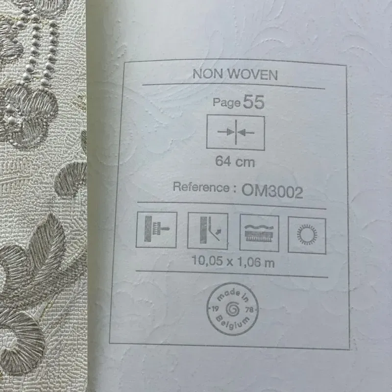 Шпалери Grandeco Poeme OM3002 Київ - фото 3