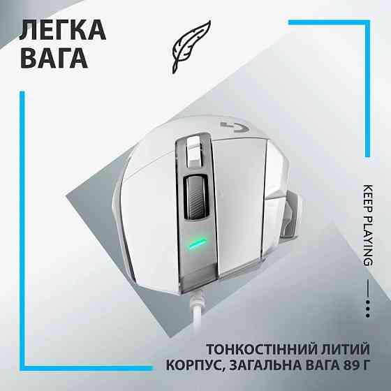 Миша Logitech G502 X White (910-006146) Білий Харків