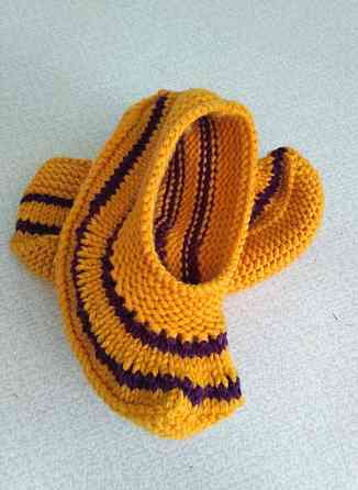 Тапочки следки комнатные ручной работы, топ Крохатушка одяг Киев