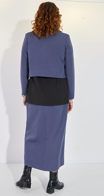 Костюм-трійка зі спідницею (50) Київ - фото 7