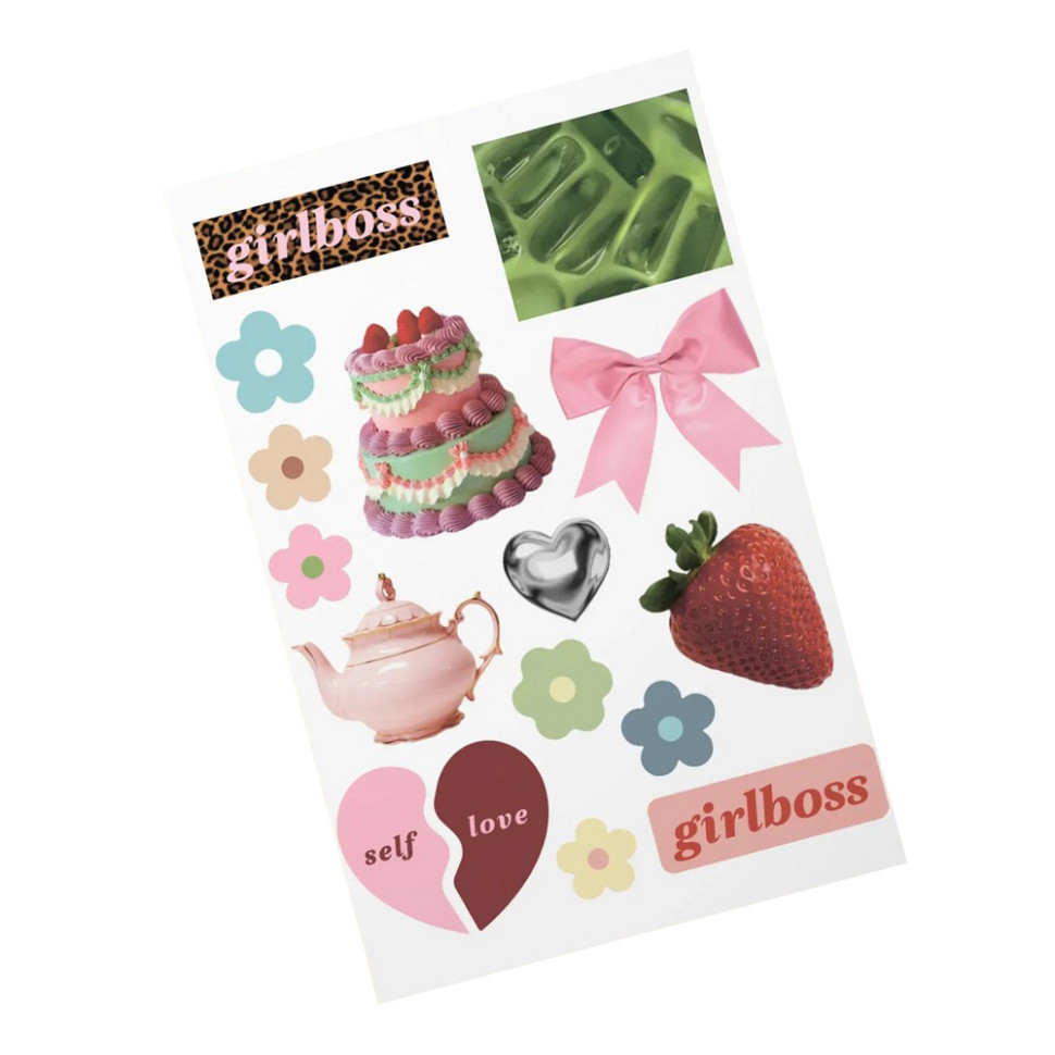 Детский стикерпак А6 Girlboss СS-3D-033 на виниловой основе Винница - изображение 1