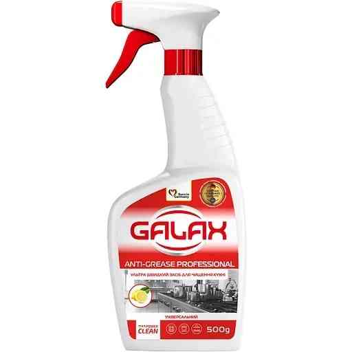 Засіб Galax das PowerClean Professional для видалення жиру з кухонних поверхонь 500 г Гостомель