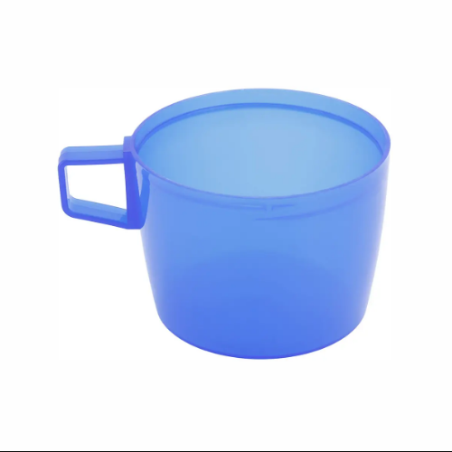 Термос 1л зі скляною колбою і пластикової чашкою (синій, зелений, червоний) KAMILLЕ 2072 Житомир