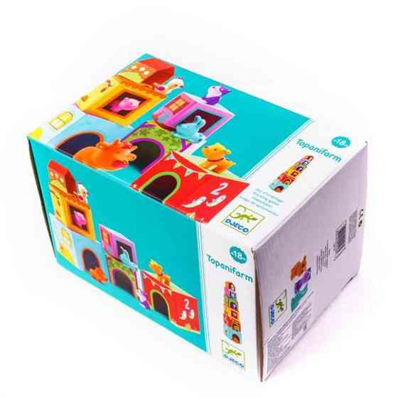 Игровой набор Djeco Топанимо ферма 12 эл. (DJ09108) Харьков