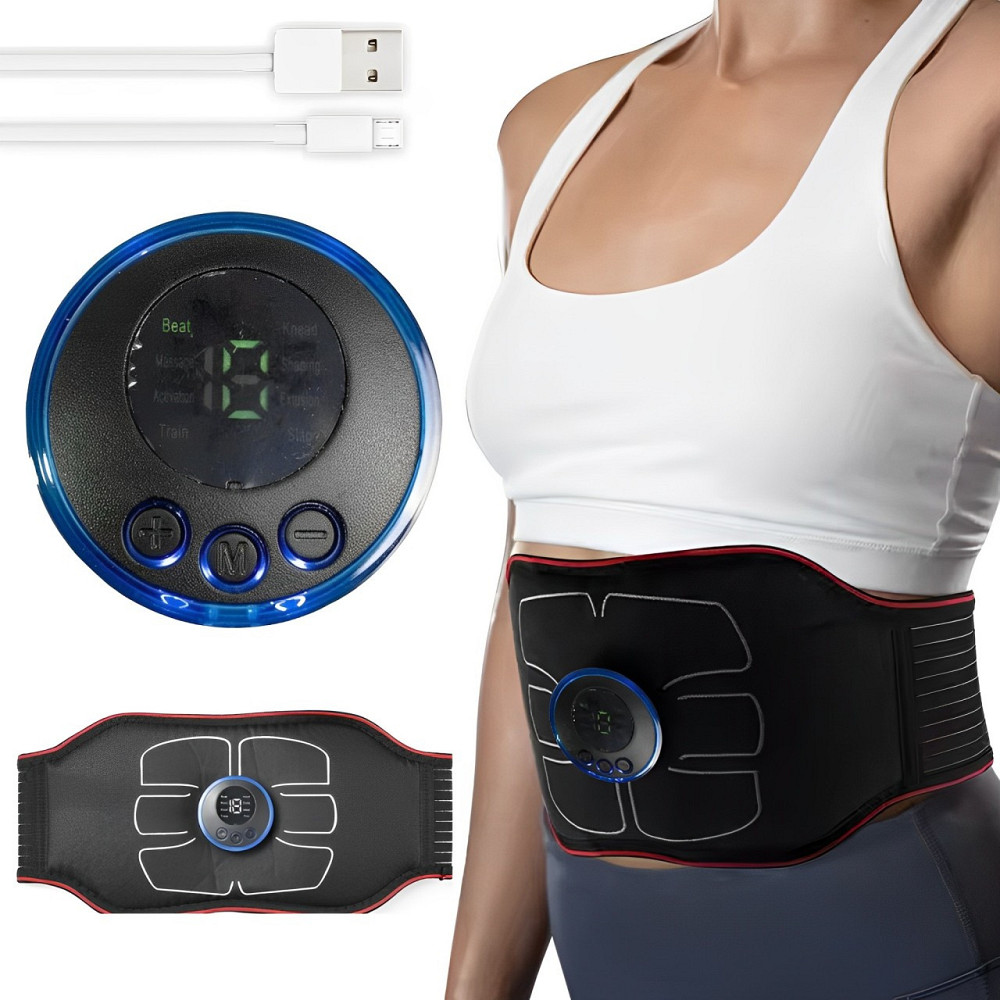 Электрический пояс-стимулятор для мышц живота,от USB,W24 SBR Киев - изображение 1