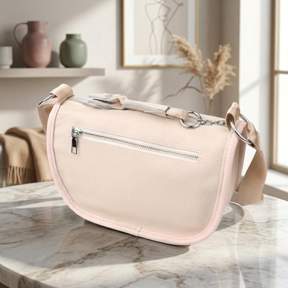 Сумка для жінок із натуральної шкіри Vintage 23010 Білий Київ - фото 14