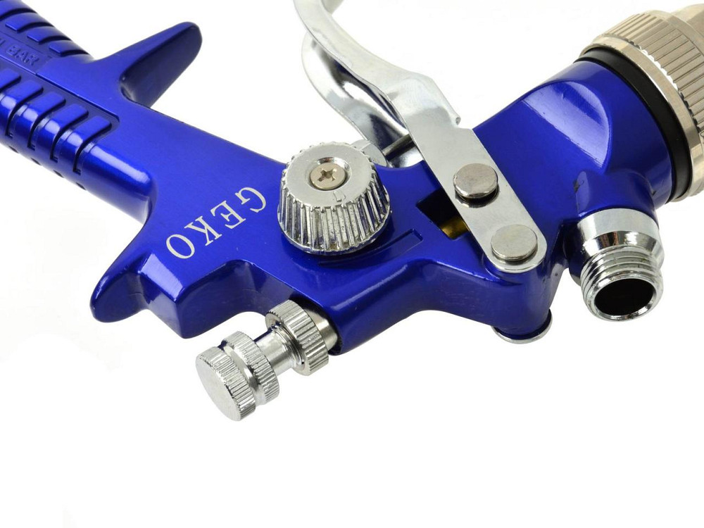 Пульверизатор професійний HVLP 1.4 мм, бачок 1 л металевий Киев - изображение 3